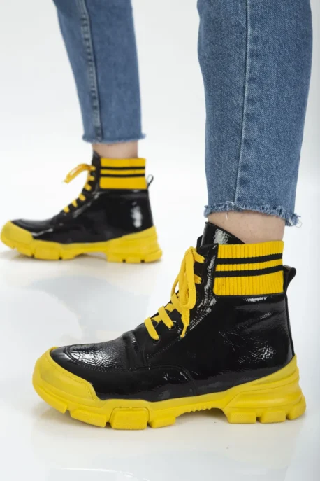 BOT KIRISIK RUGAN Spor Sarı - Görsel 2