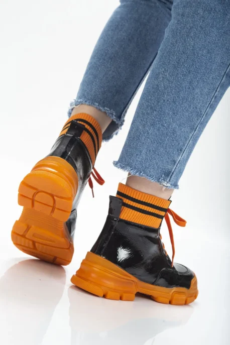 BOT KIRISIK RUGAN Spor turuncu - Görsel 4